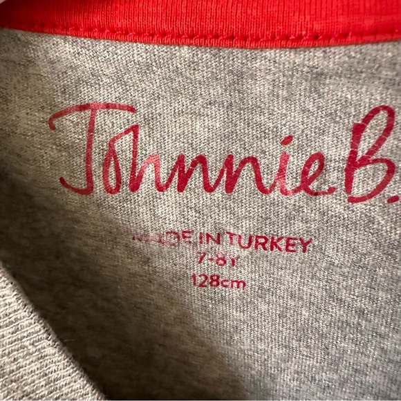 Gray Checkmate Short-Sleeved Tee Size 7/8 - Picture 2 of 5